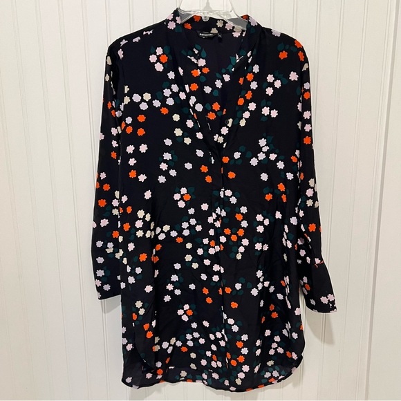 Marimekko Small Shirt Dress Long Skeeve - Picture 1 of 6